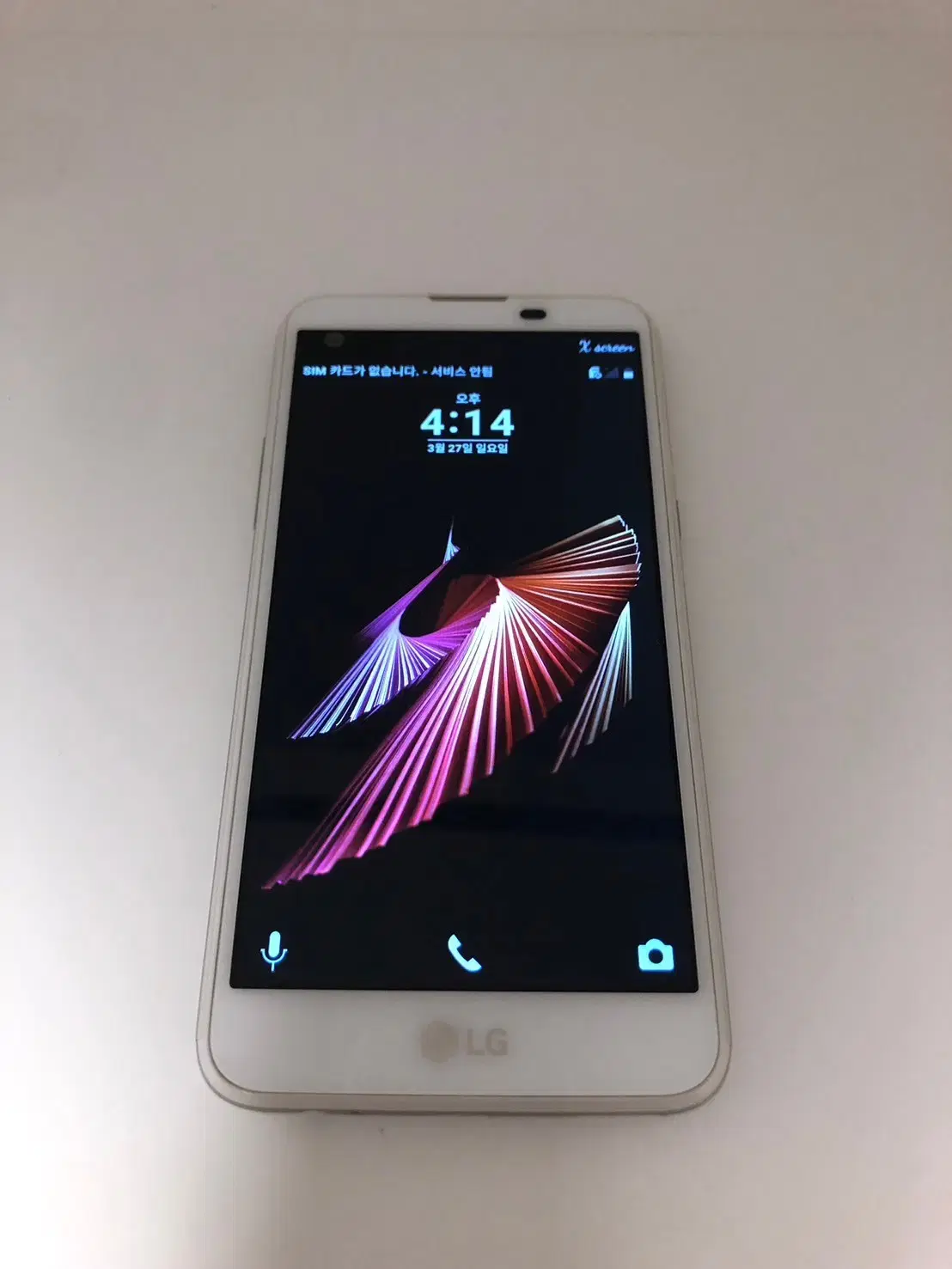 LG X스크린 화이트 A급 판매(61365)